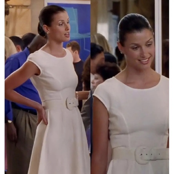 Loro Piana beautiful peach coloured silk mid-length dress IT 42 - Picture 6 of 6